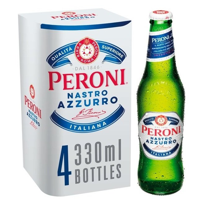Wholesale Price Bulk Buy Peroni Non-Alcoholic Lager Beer in Bottles