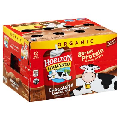 Horizon Organic Fat Free Milk - USDA Certified - 1L Cartons - Wholesale Supply