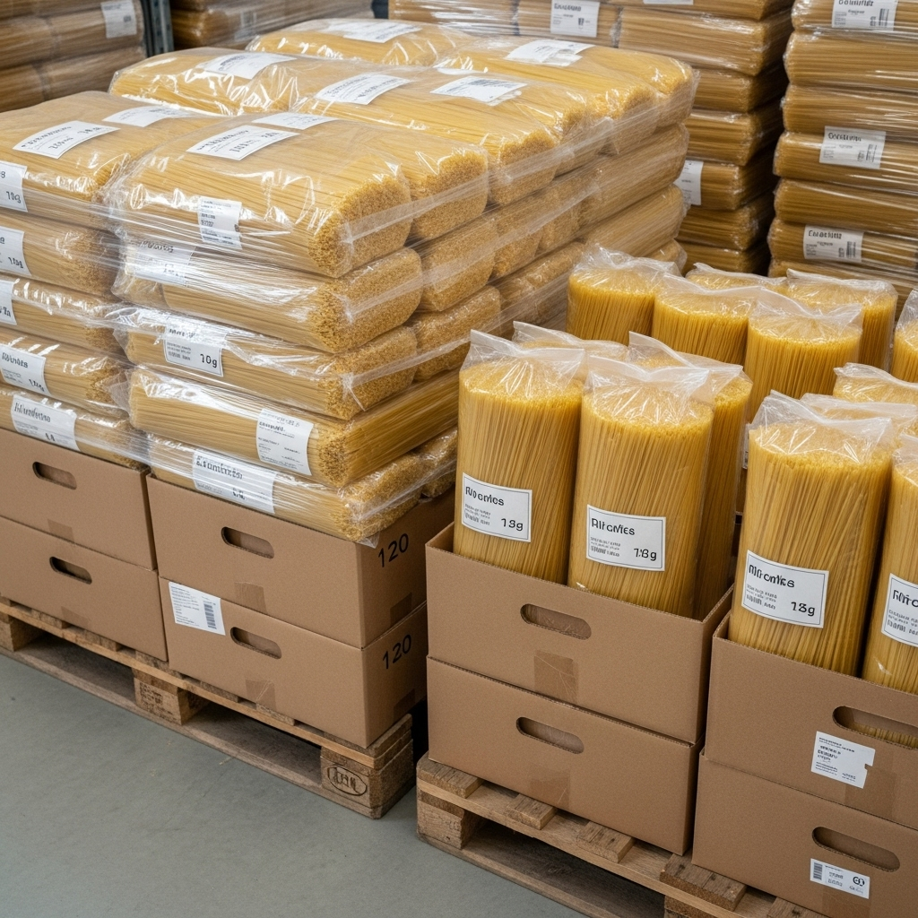 Premium Pasta Spaghetti 250g Durum Wheat & Buckwheat Bulk Packaging ISO 9001 Certified Low Price Gluten-Free