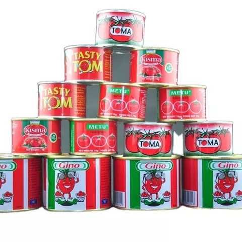 Hot Sell Canned Tomato Paste Easy Open Canned Tomato Price