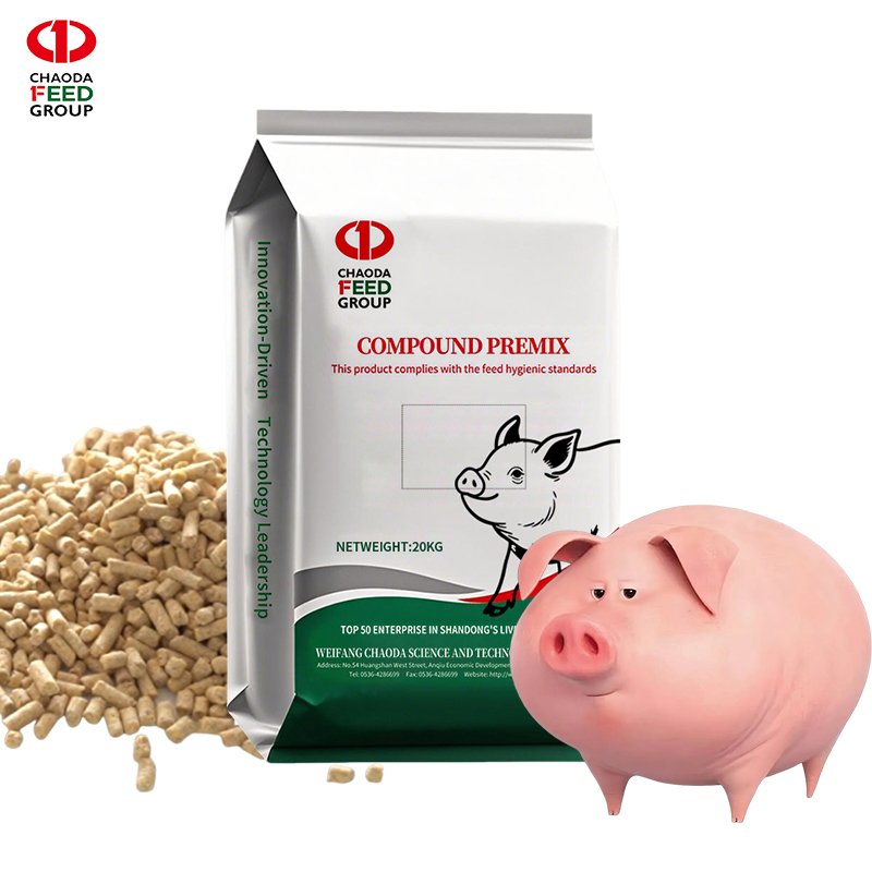 SB34A Fattening Booster Pig Feed with Protein Wholesale Price Pig Grower Feed Premix Complete Animal Feed for Big Pigs