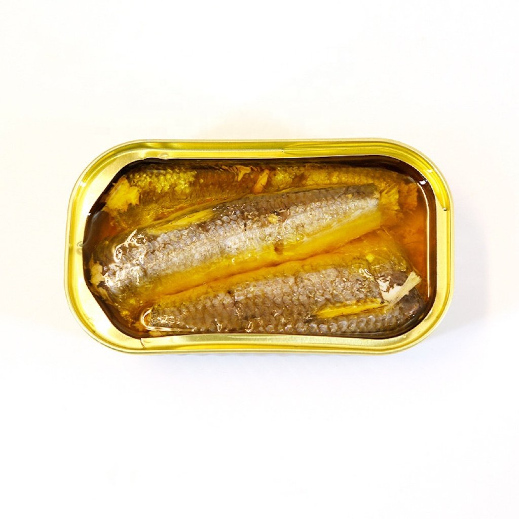 Canned Mackerel Sardine in Vegetable Oil Salt-Preserved Fish Body in Tomato Sauce